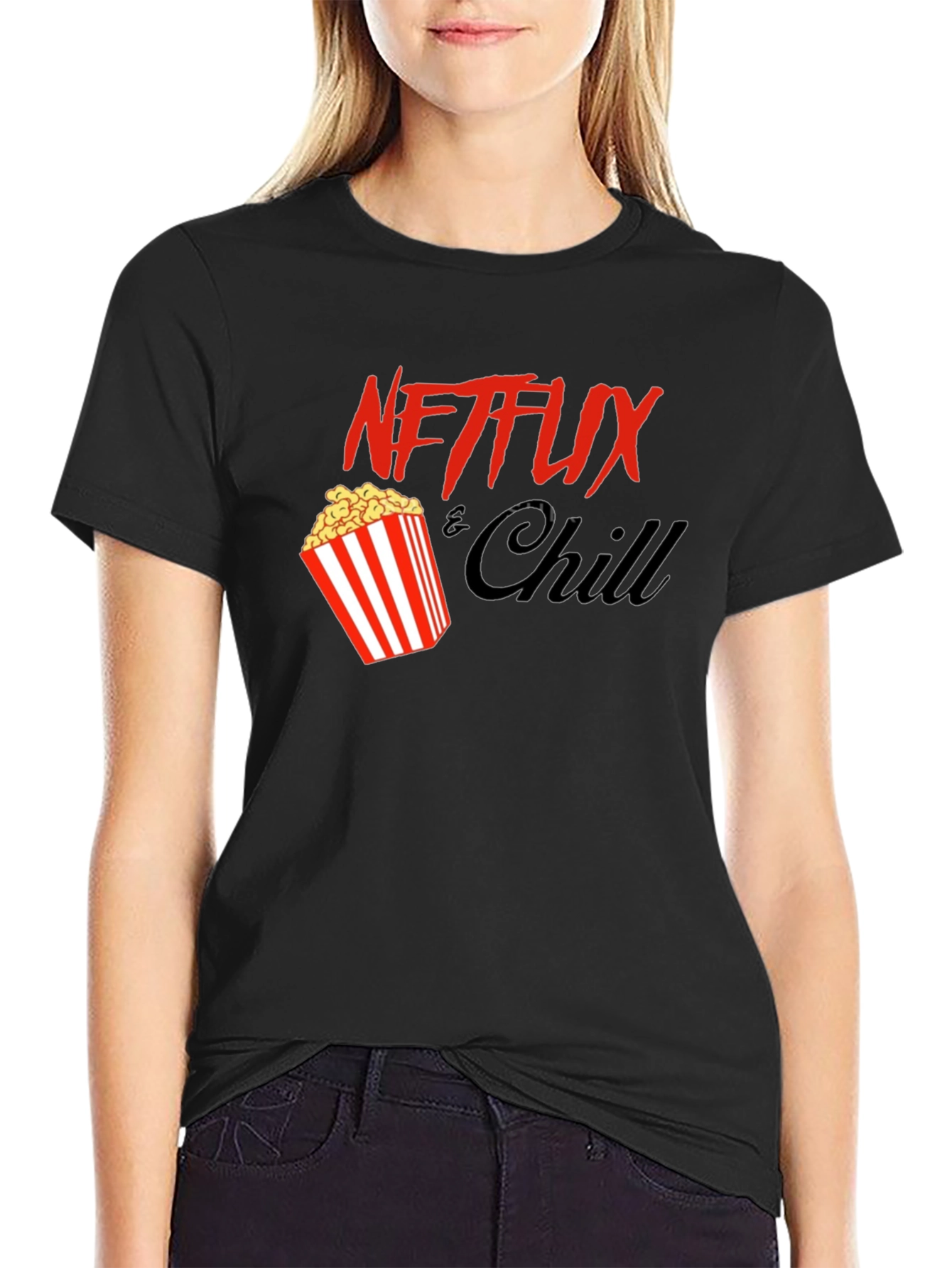 Netflix & Chill Graphic T-Shirt - Unisex Cotton Tee