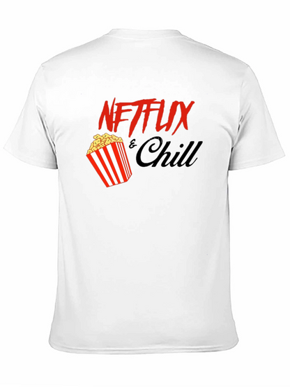 Netflix & Chill Graphic T-Shirt - Unisex Cotton Tee