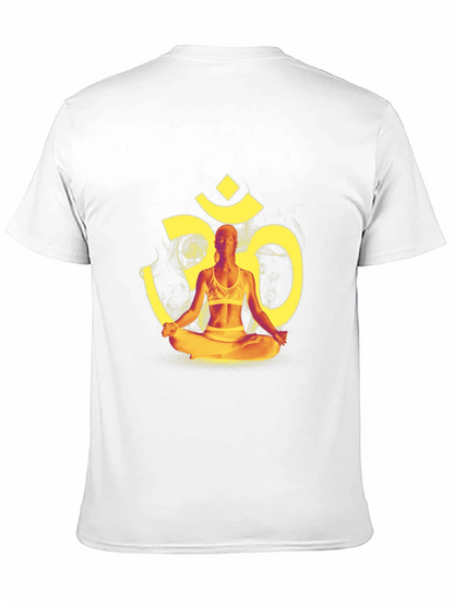 Yoga Meditation Om Symbol Graphic T-Shirt