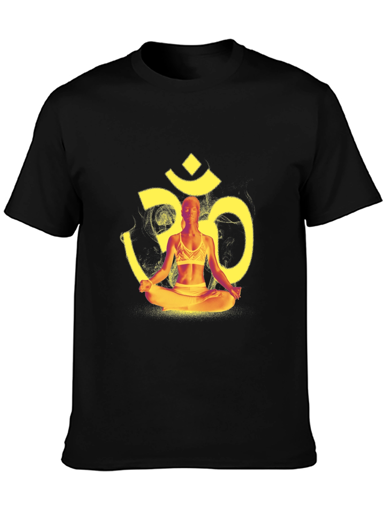 Yoga Meditation Om Symbol Graphic T-Shirt