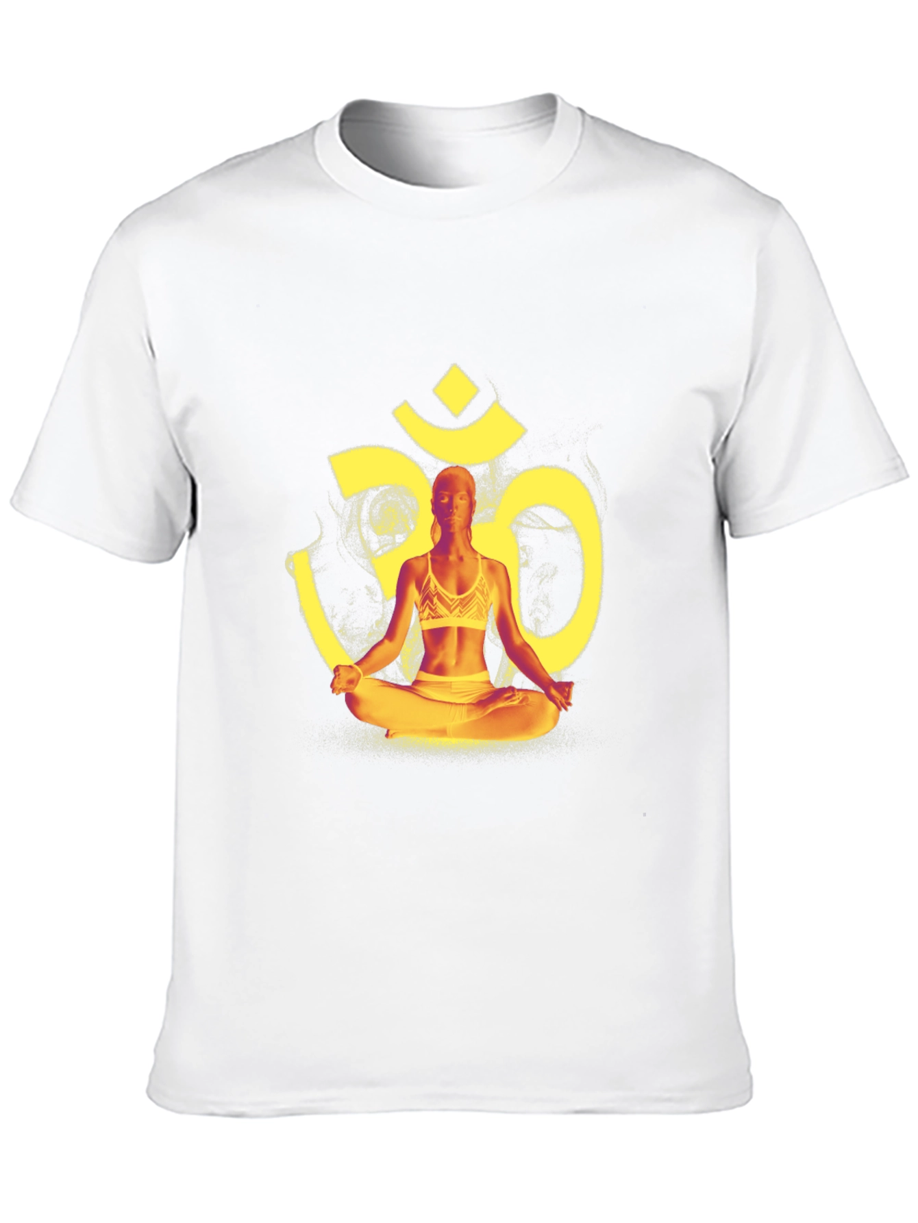 Yoga Meditation Om Symbol Graphic T-Shirt
