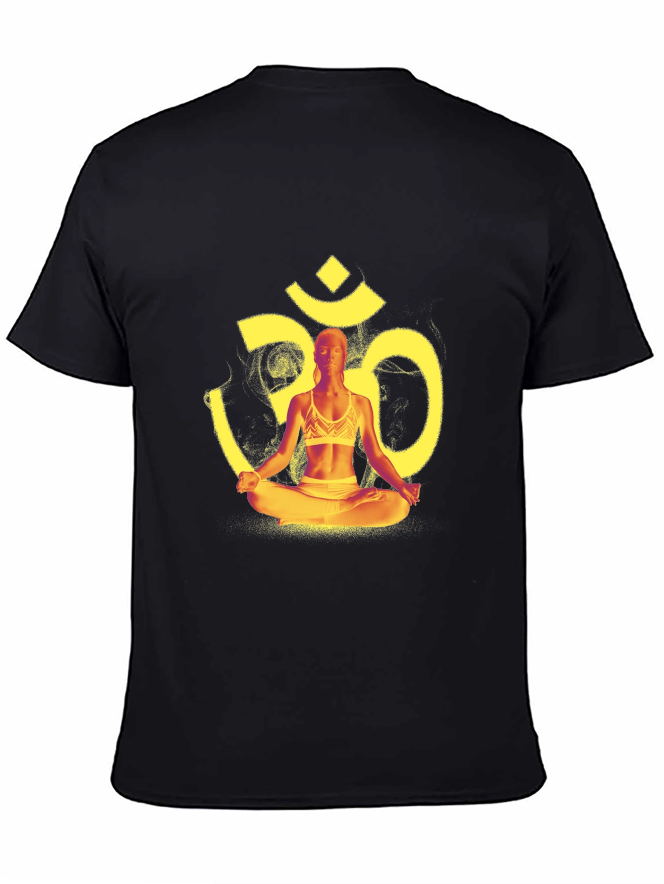Yoga Meditation Om Symbol Graphic T-Shirt