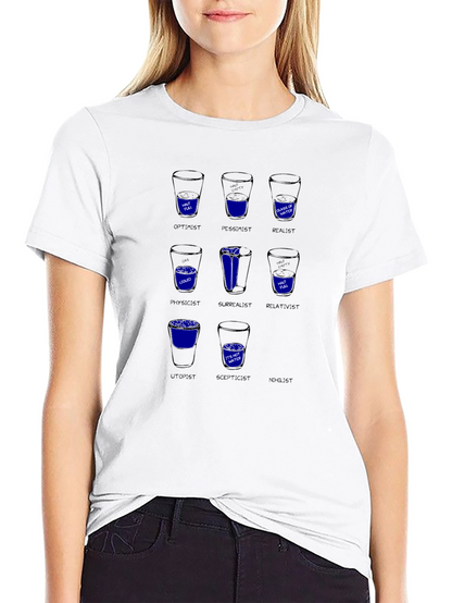 Philosophical Water Glass T-Shirt