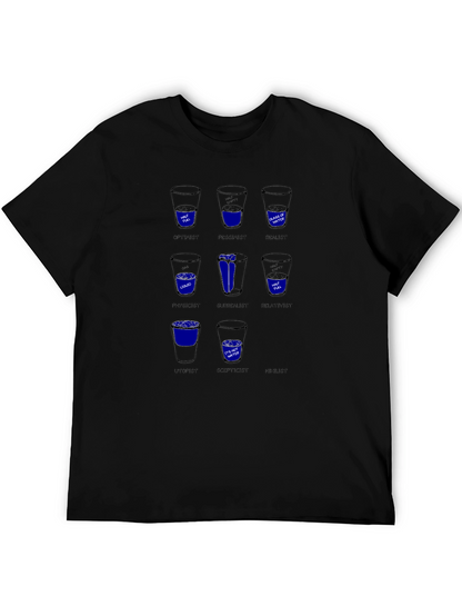 Philosophical Water Glass T-Shirt