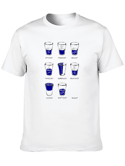Philosophical Water Glass T-Shirt
