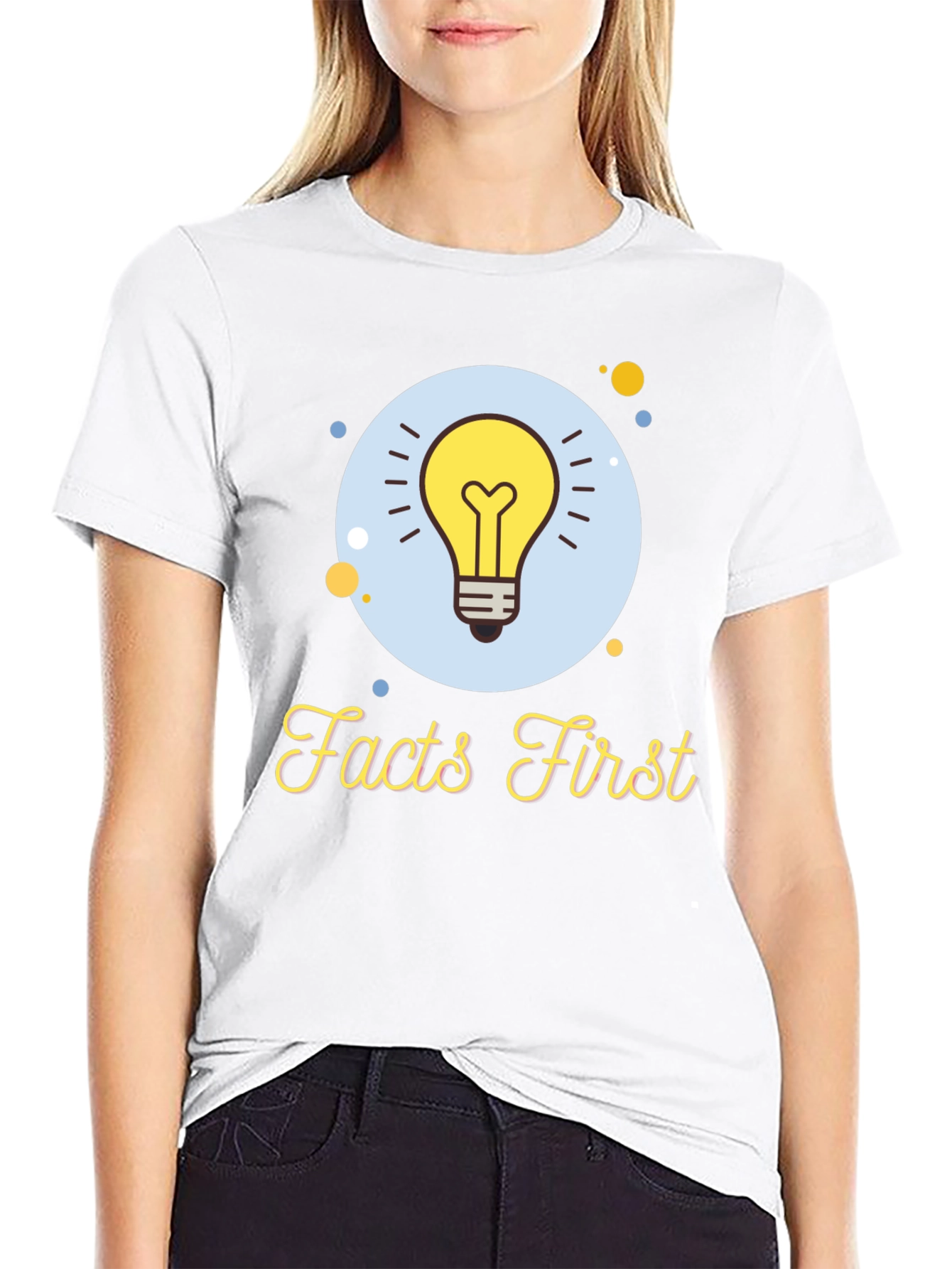 Facts First Graphic T-Shirt - Mens