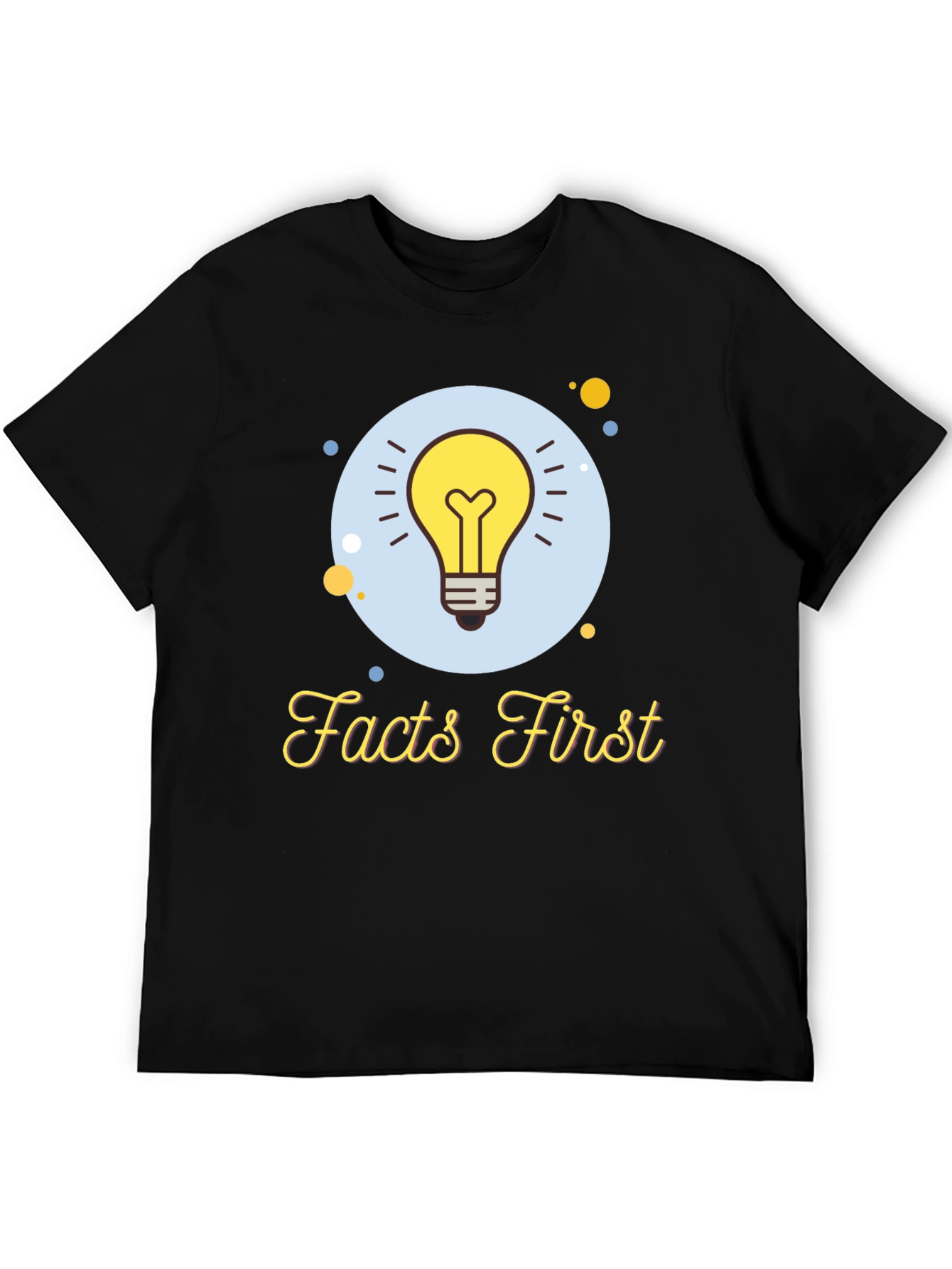 Facts First Graphic T-Shirt - Mens