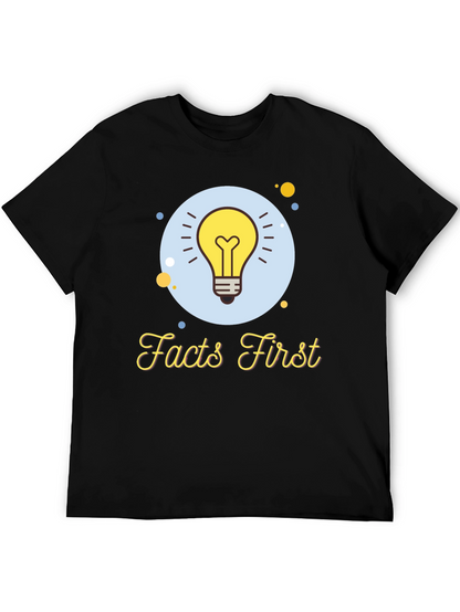Facts First Graphic T-Shirt - Mens