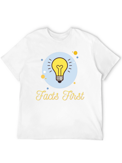 Facts First Graphic T-Shirt - Mens