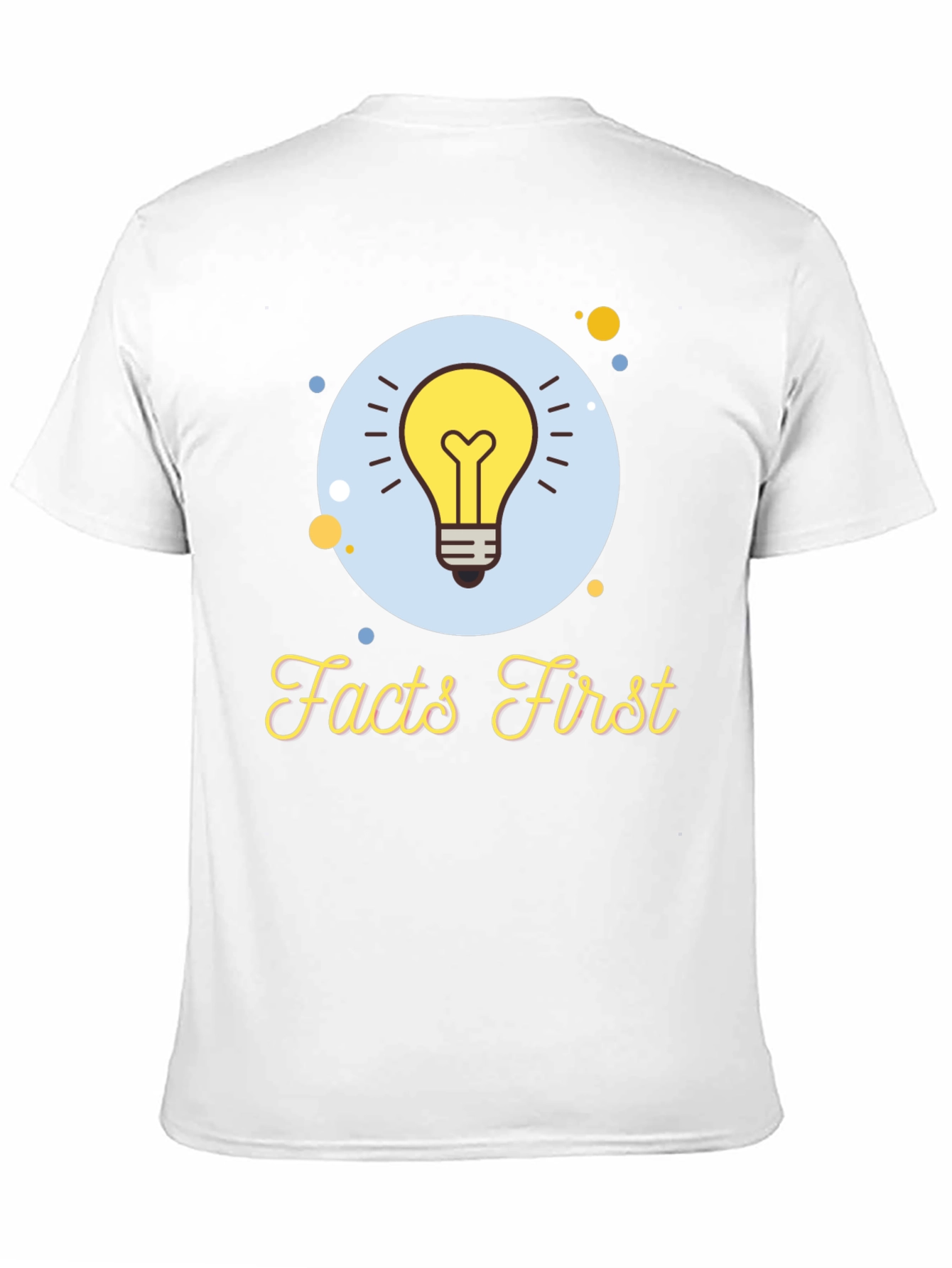Facts First Graphic T-Shirt - Mens
