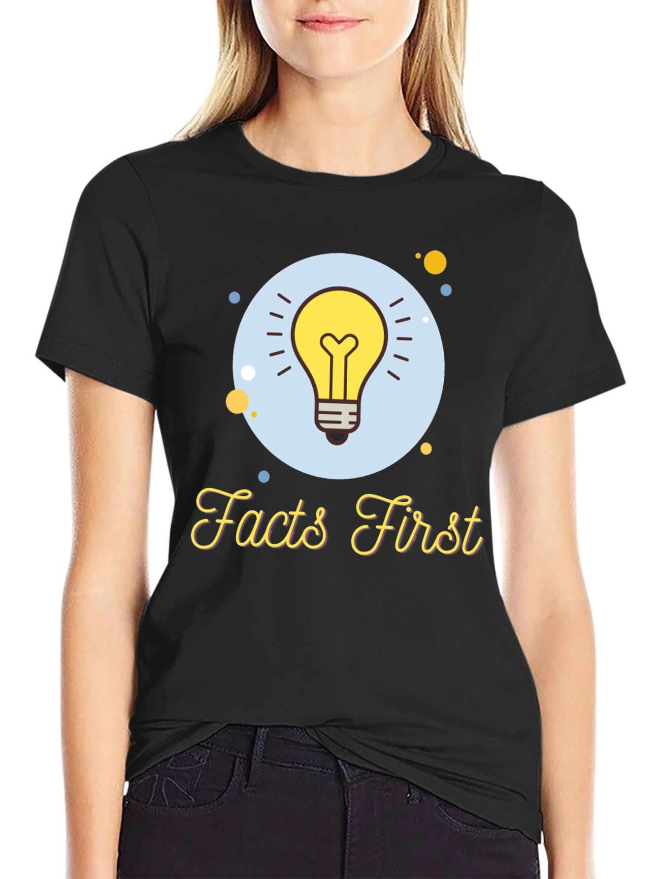 Facts First Graphic T-Shirt - Mens