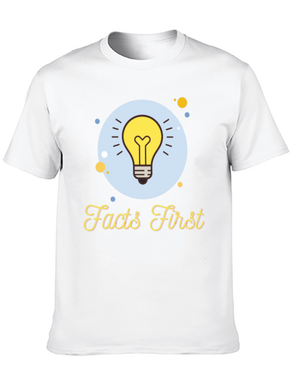 Facts First Graphic T-Shirt - Mens