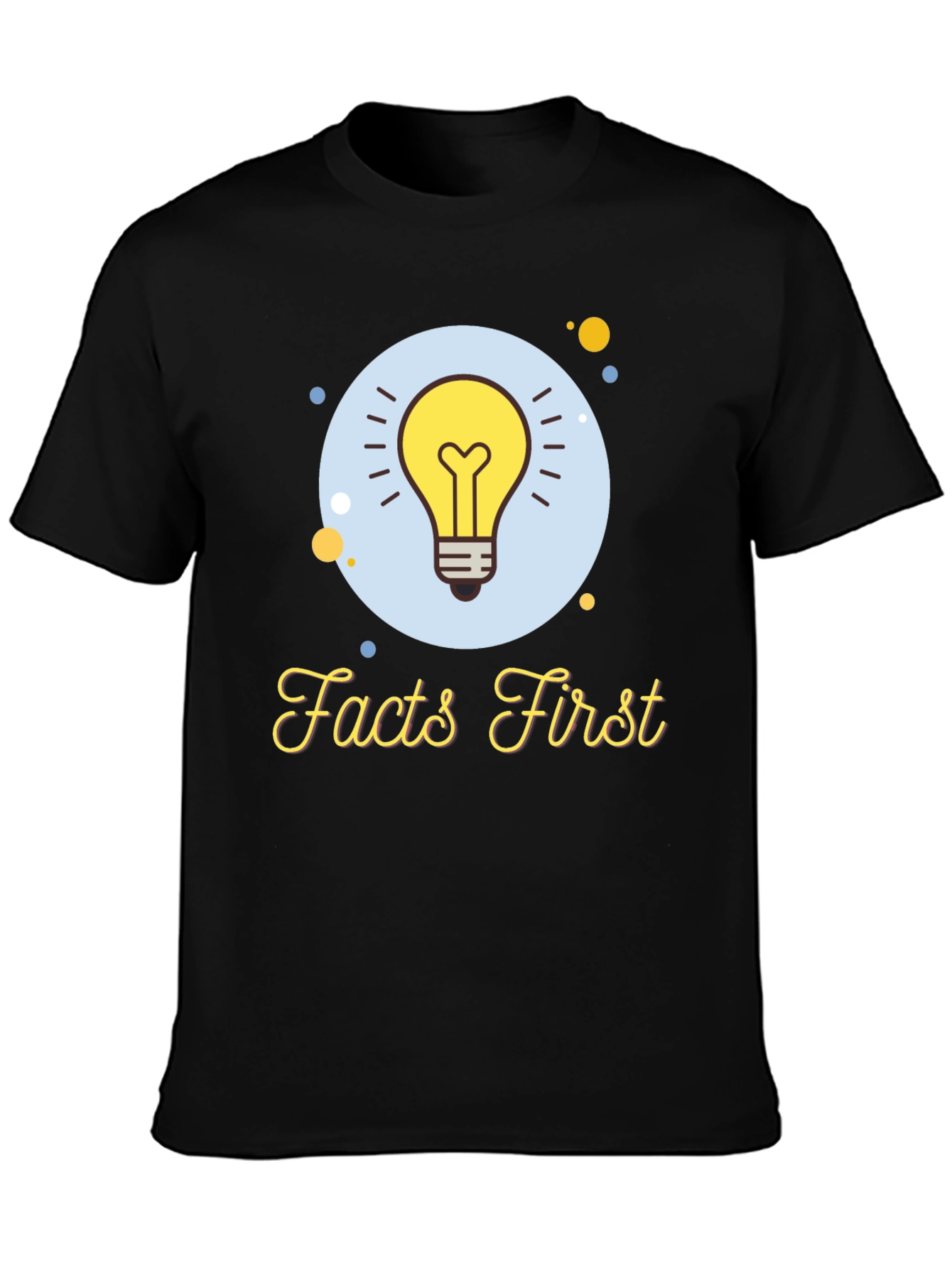 Facts First Graphic T-Shirt - Mens