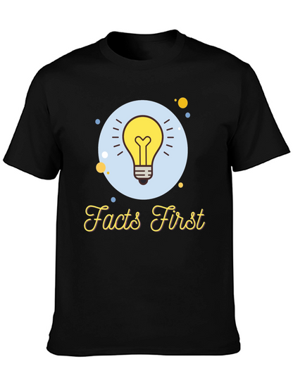 Facts First Graphic T-Shirt - Mens