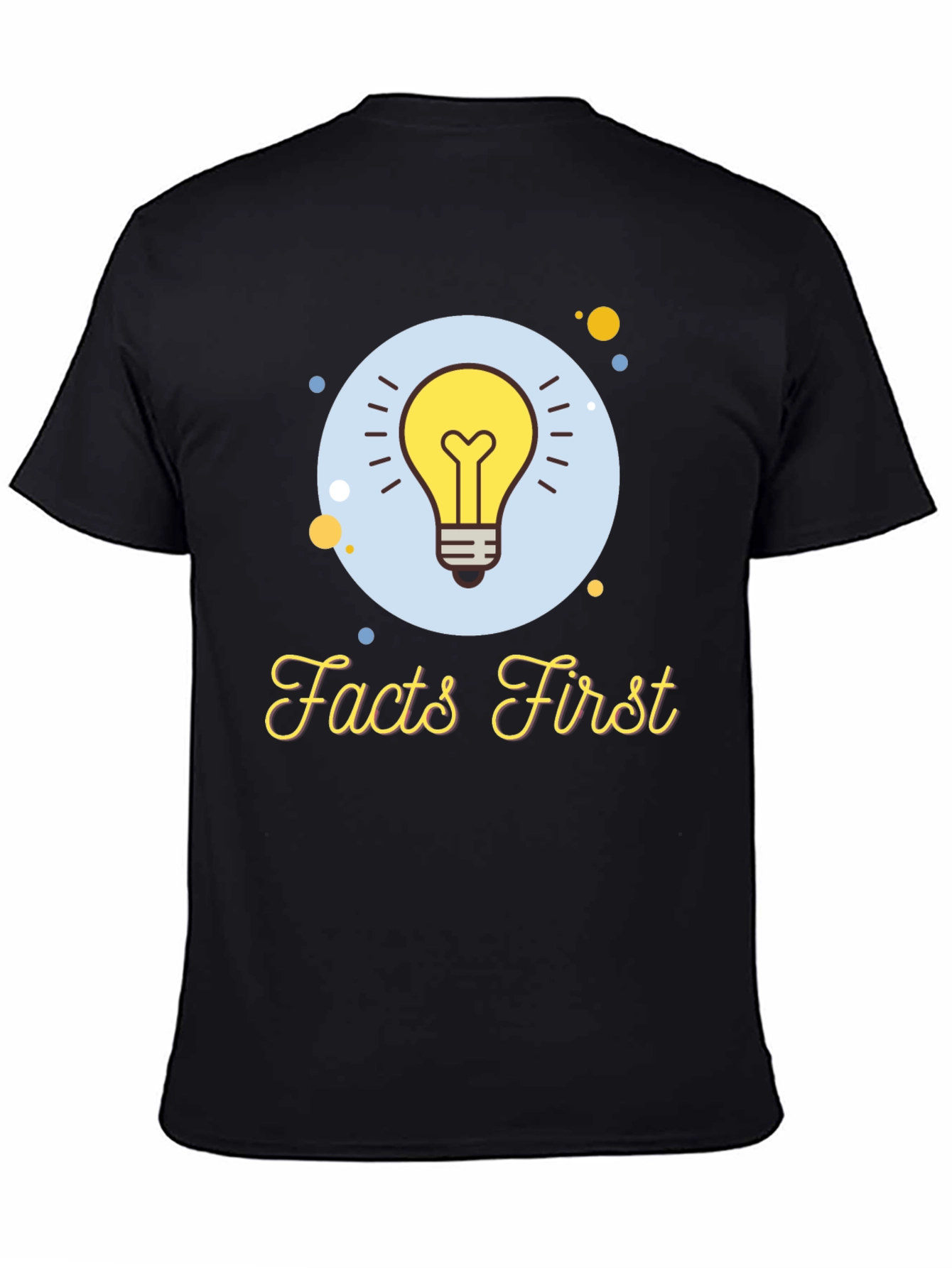 Facts First Graphic T-Shirt - Mens