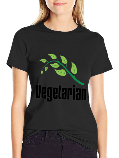 Vegetarian Graphic Tee - Vegan Lifestyle Shirt