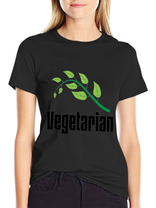Vegetarian Graphic Tee - Vegan Lifestyle Shirt