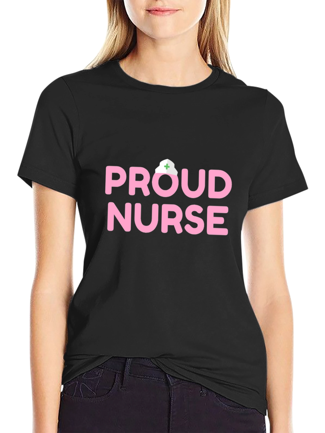 Proud Nurse Graphic Tee - Comfortable Everyday Wear