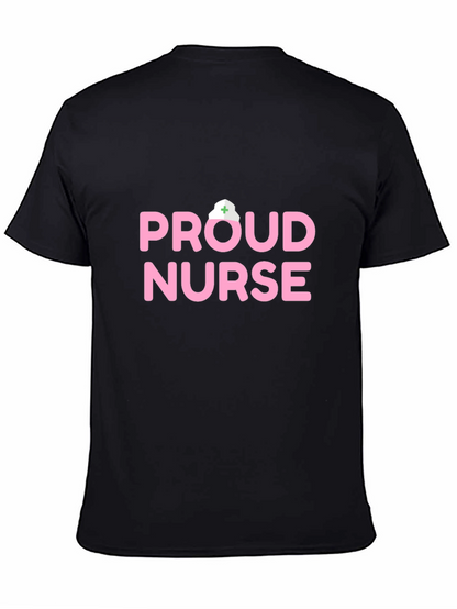 Proud Nurse Graphic Tee - Comfortable Everyday Wear