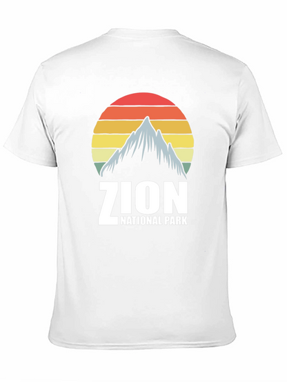 Zion National Park Retro Graphic T-Shirt