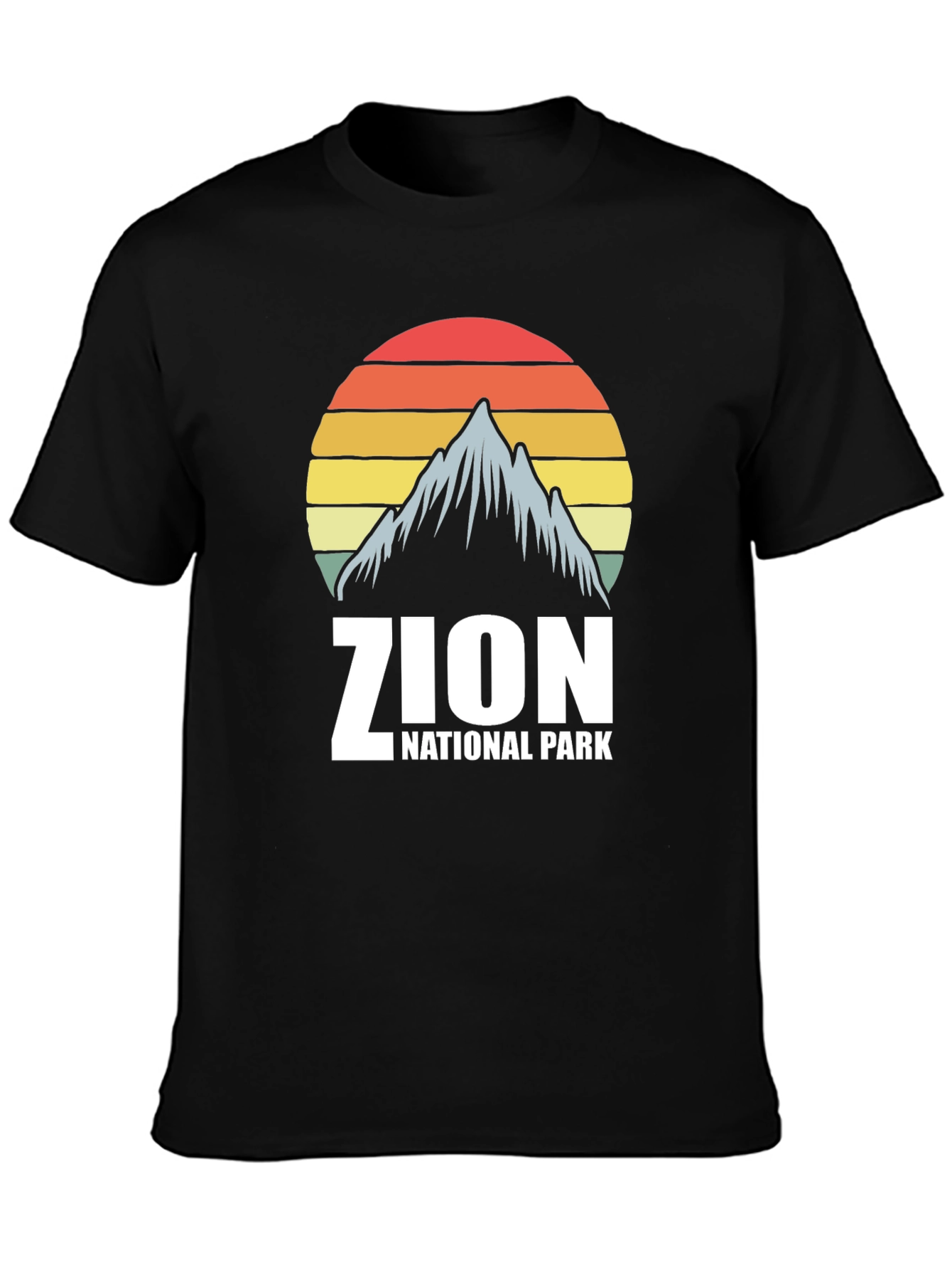 Zion National Park Retro Graphic T-Shirt