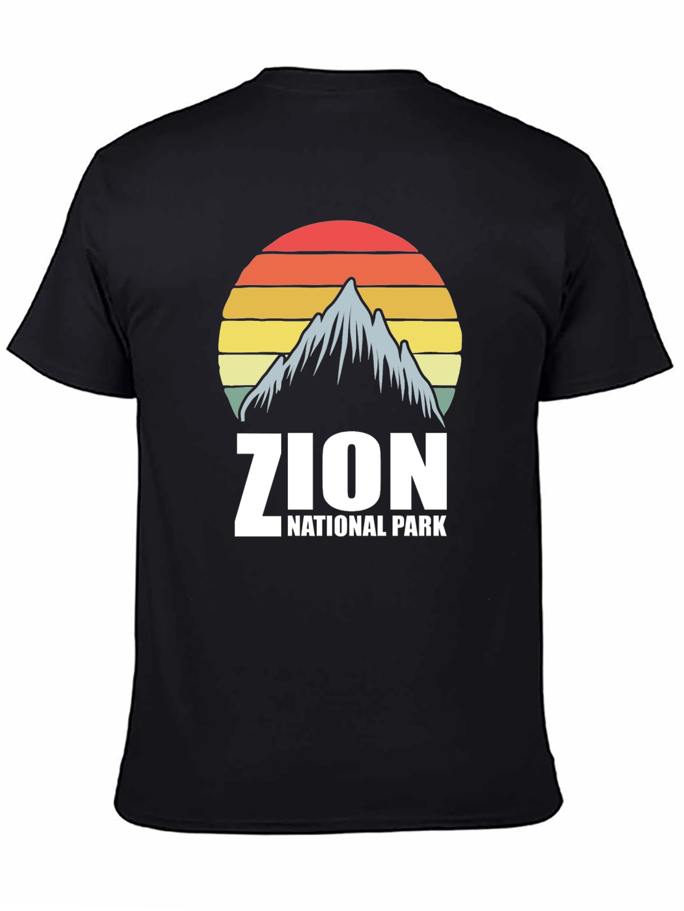 Zion National Park Retro Graphic T-Shirt