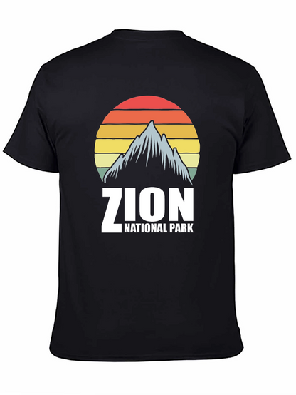 Zion National Park Retro Graphic T-Shirt