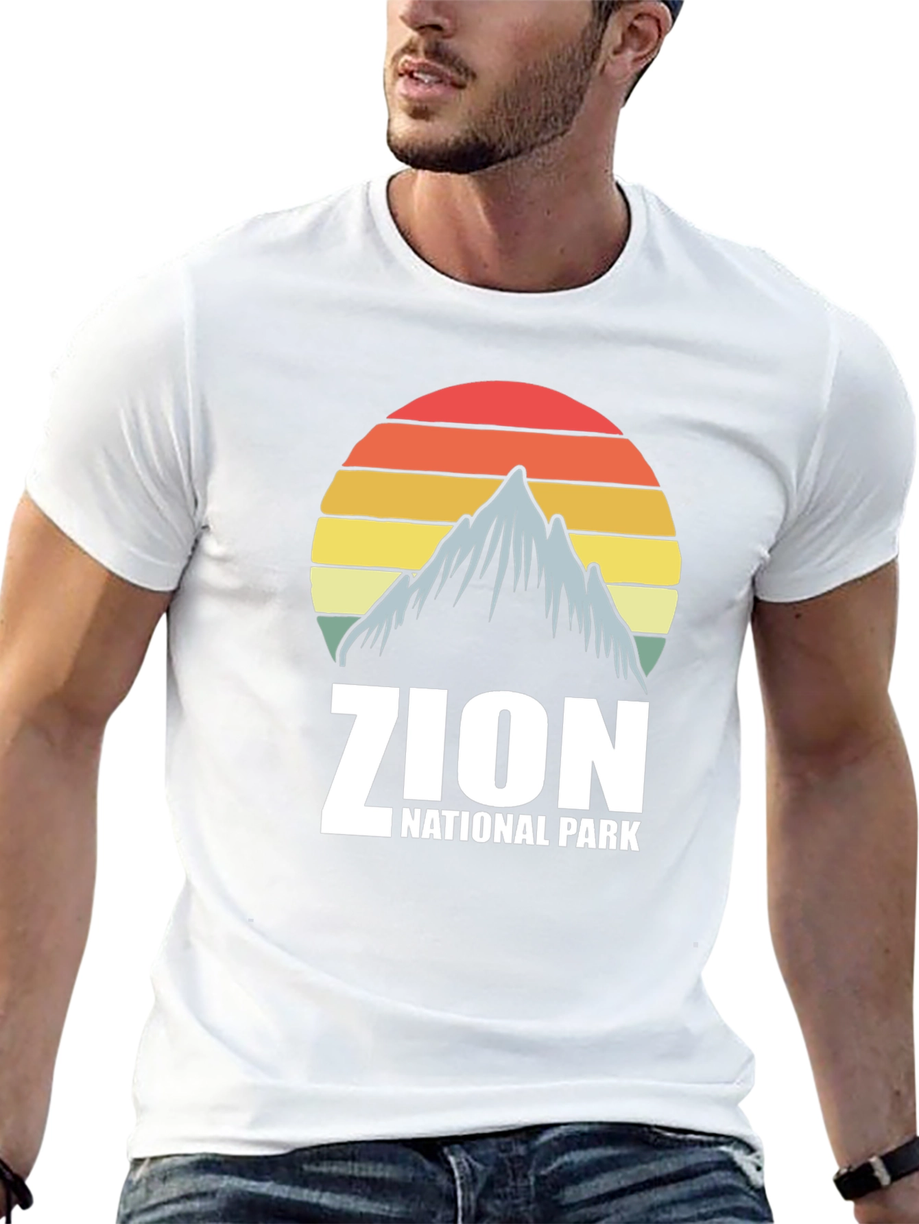 Zion National Park Retro Graphic T-Shirt