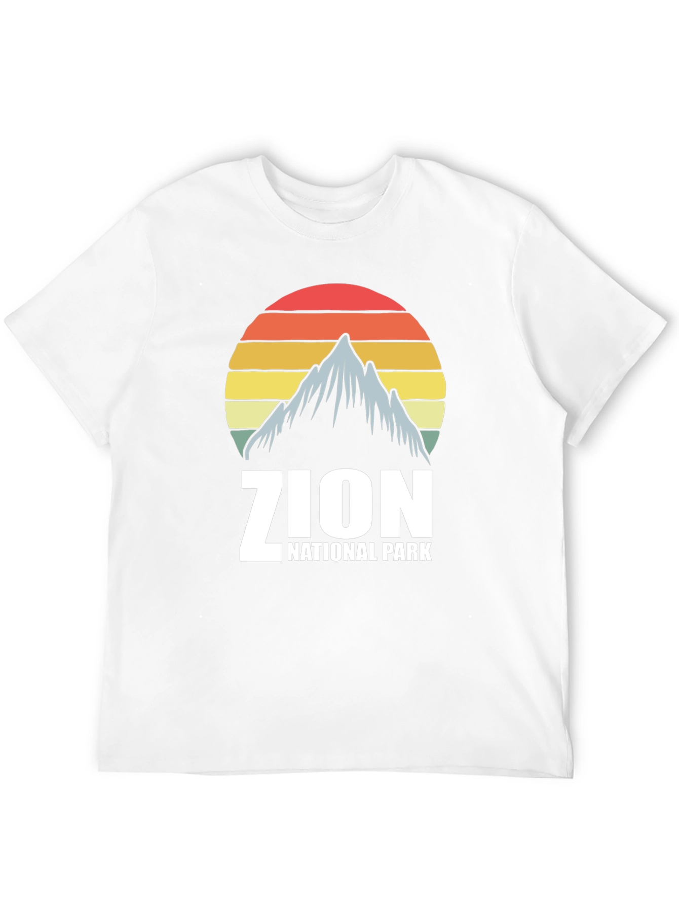 Zion National Park Retro Graphic T-Shirt