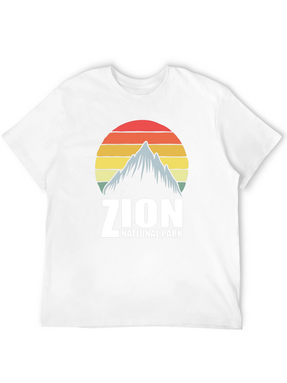 Zion National Park Retro Graphic T-Shirt