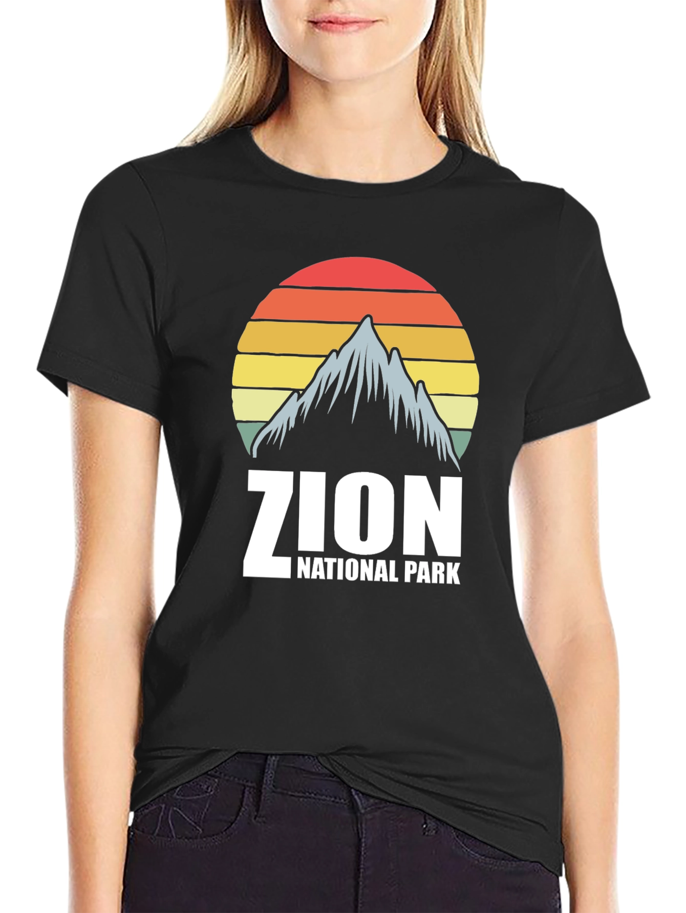Zion National Park Retro Graphic T-Shirt