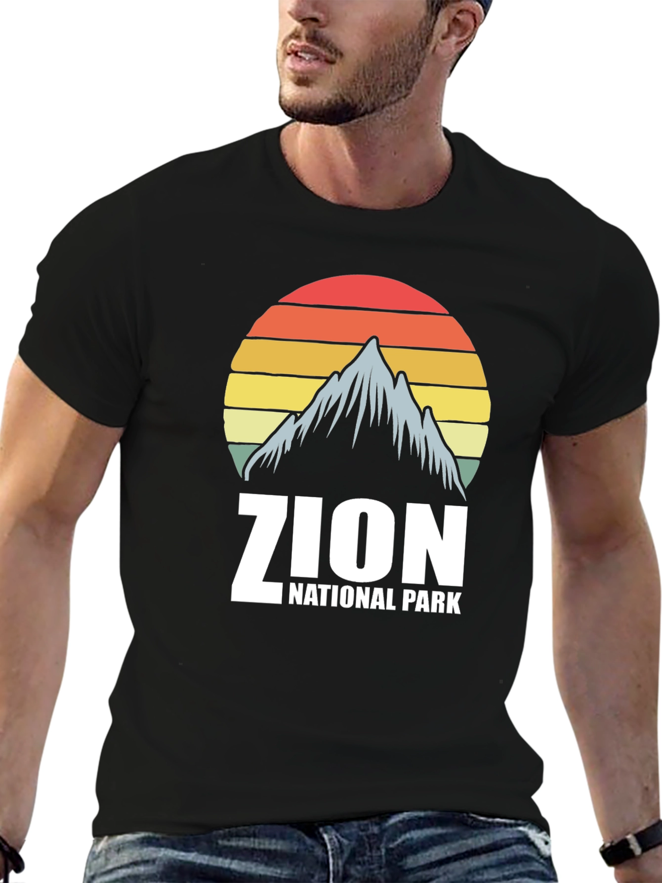 Zion National Park Retro Graphic T-Shirt