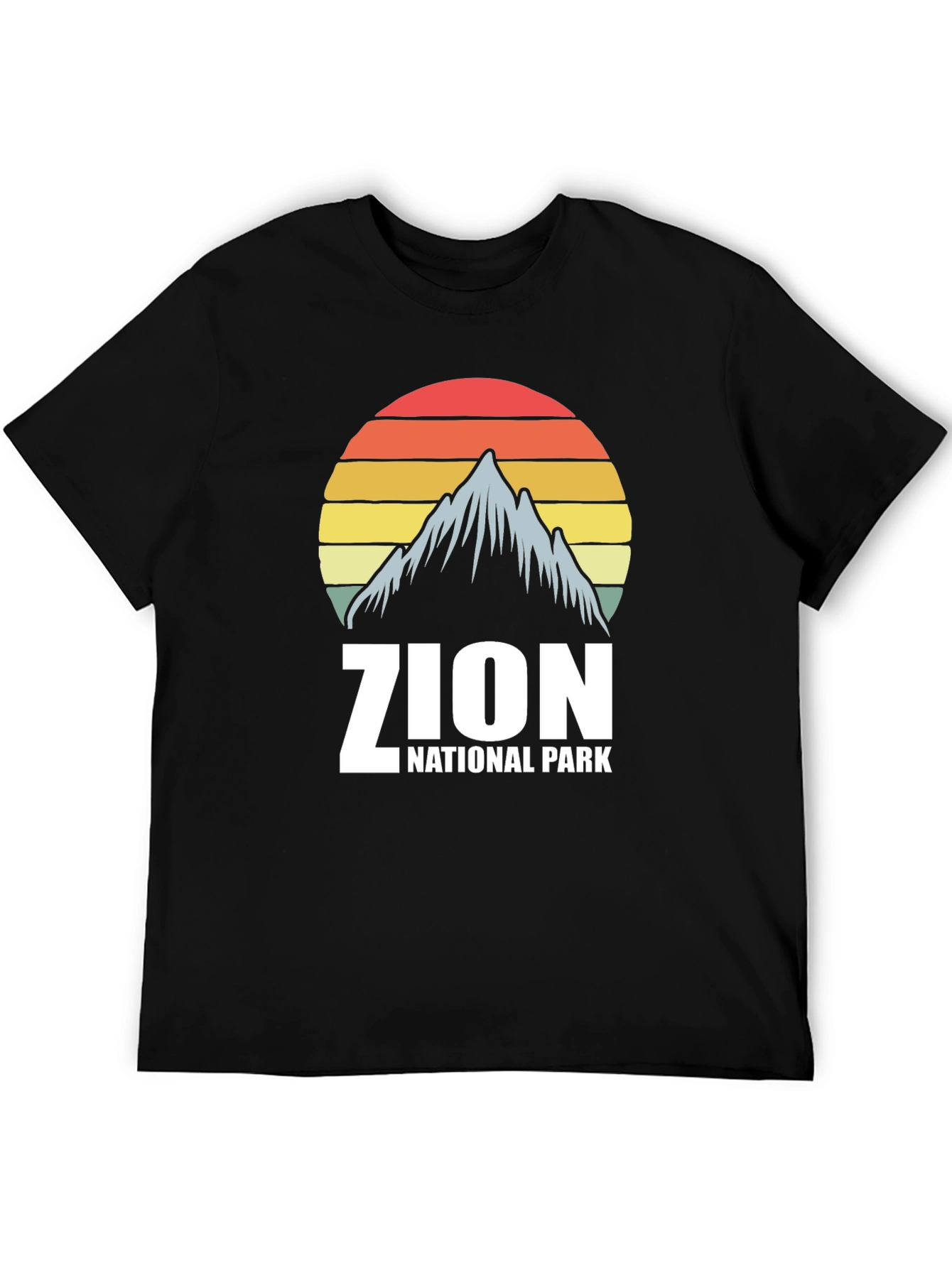 Zion National Park Retro Graphic T-Shirt