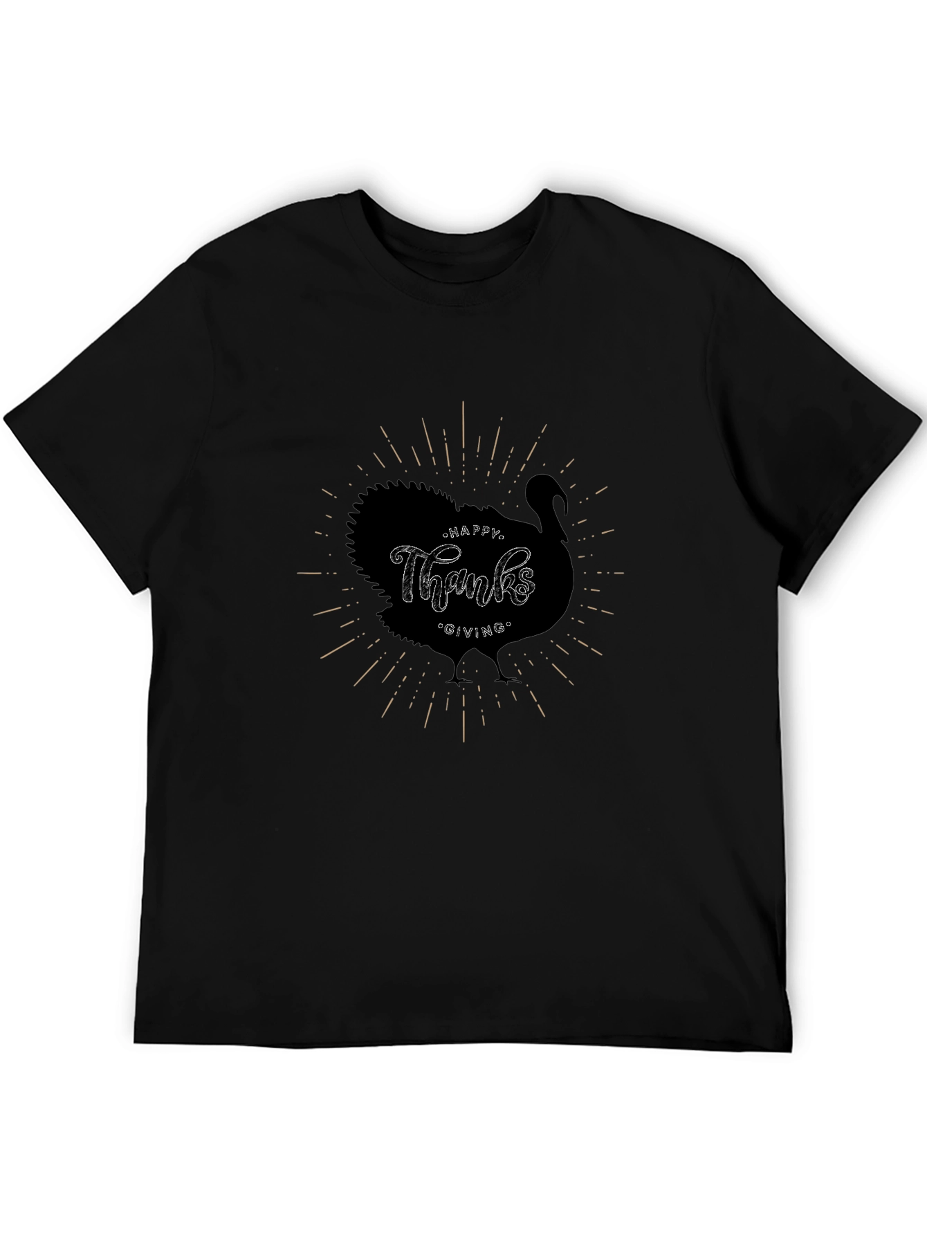 Thanksgiving Turkey Graphic T-Shirt