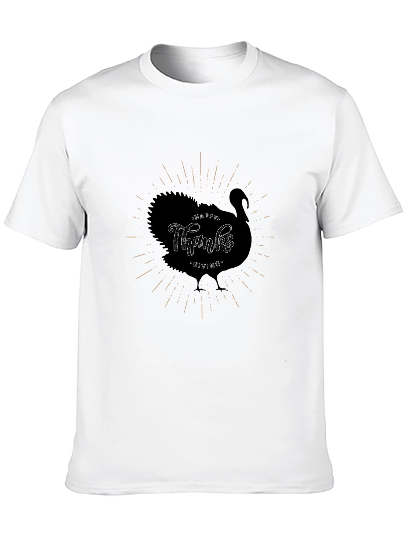 Thanksgiving Turkey Graphic T-Shirt