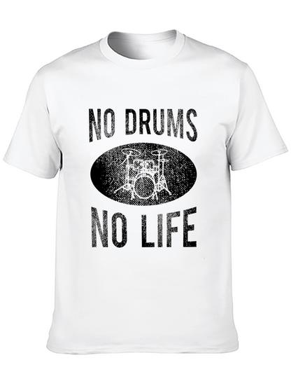 No Drums No Life Graphic Tee