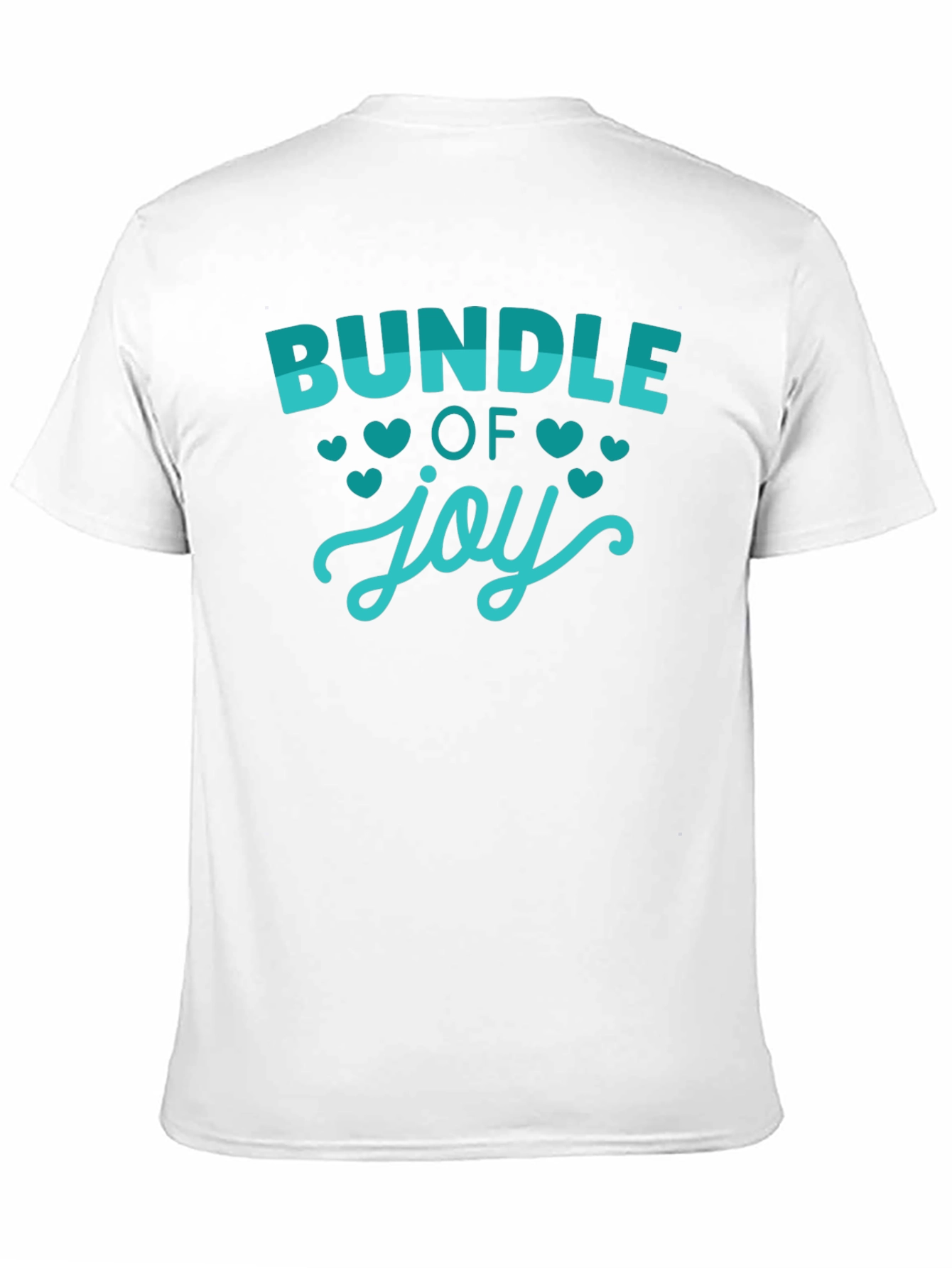 Bundle of Joy Graphic Tee - Black Cotton T-Shirt