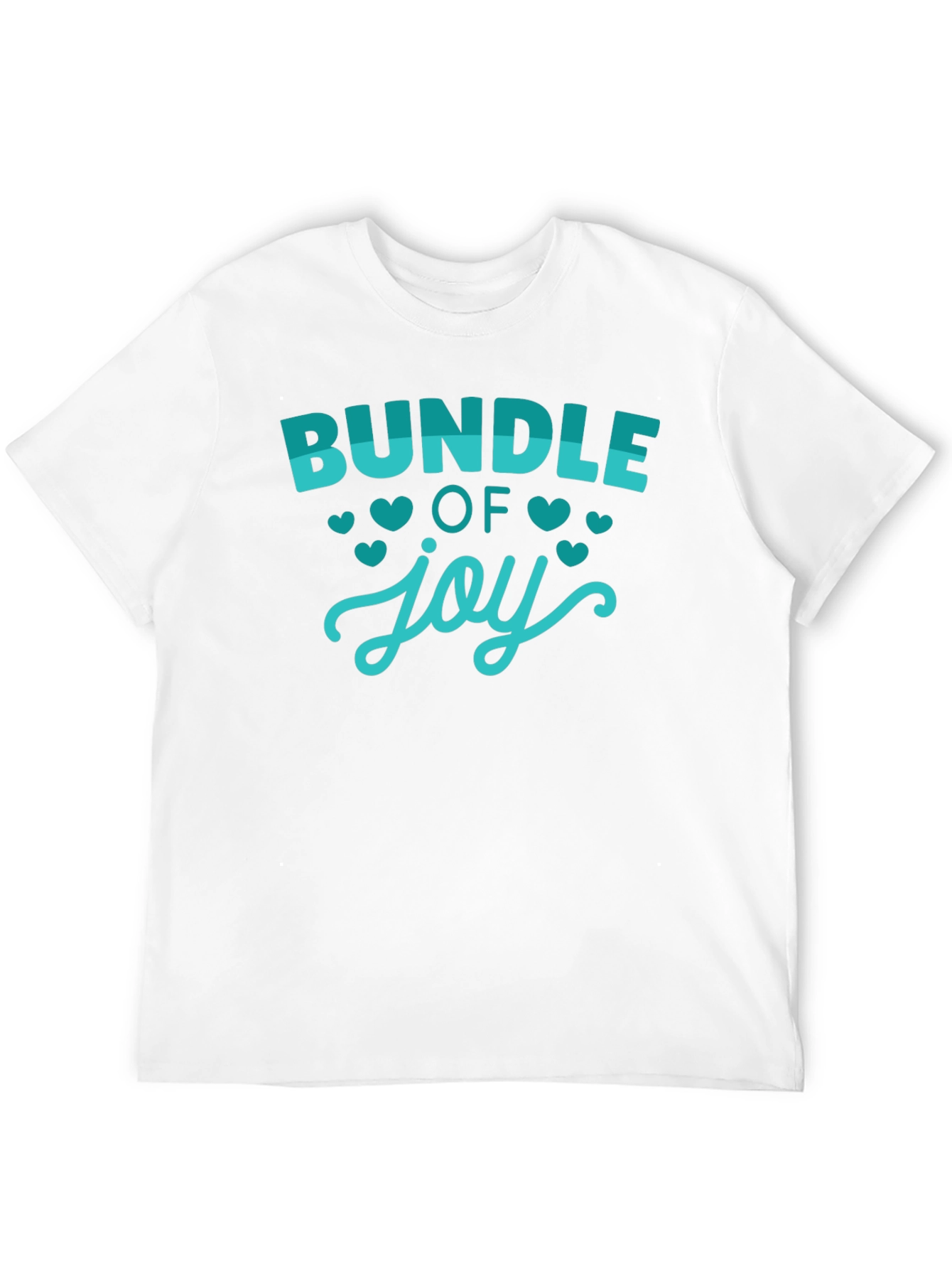 Bundle of Joy Graphic Tee - Black Cotton T-Shirt