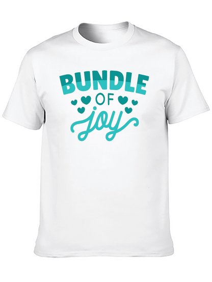 Bundle of Joy Graphic Tee - Black Cotton T-Shirt
