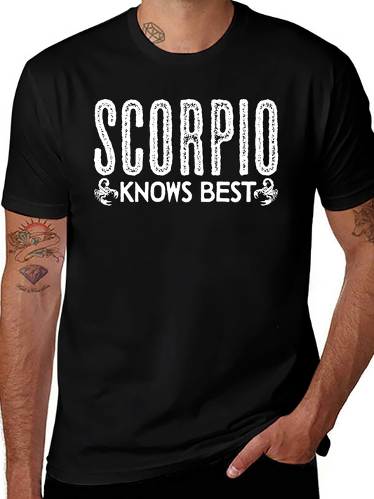 Scorpio Knows Best Graphic T-Shirt