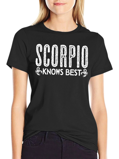 Scorpio Knows Best Graphic T-Shirt
