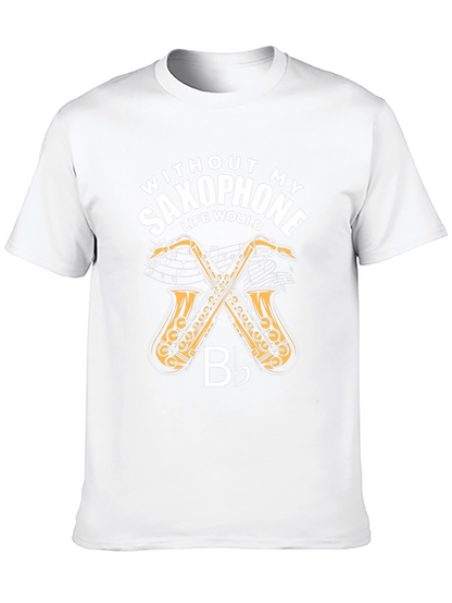 Saxophone Lovers T-Shirt - Music Gift