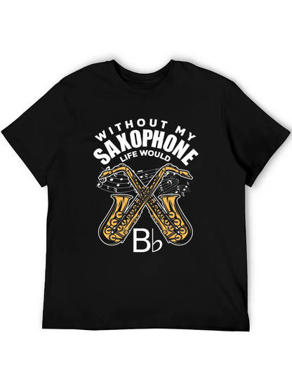Saxophone Lovers T-Shirt - Music Gift