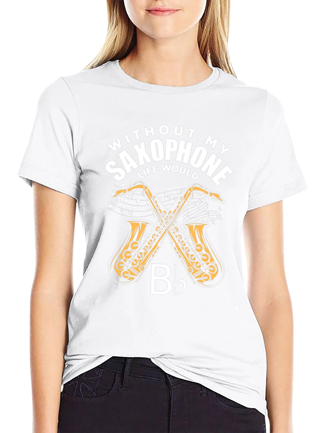 Saxophone Lovers T-Shirt - Music Gift