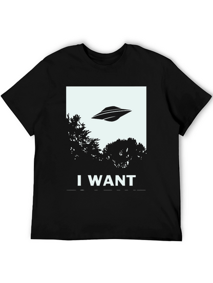 I Want To Believe UFO Graphic Tee