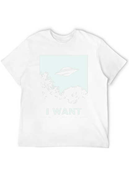 I Want To Believe UFO Graphic Tee