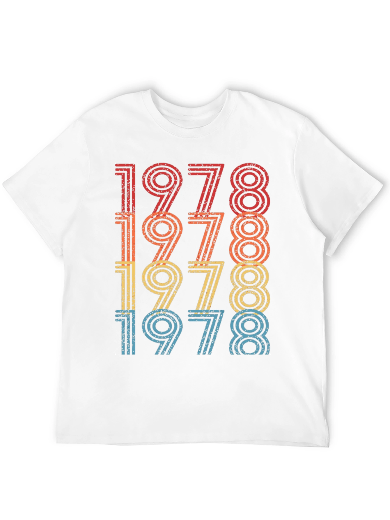 Retro 1978 Birthday Graphic Tee