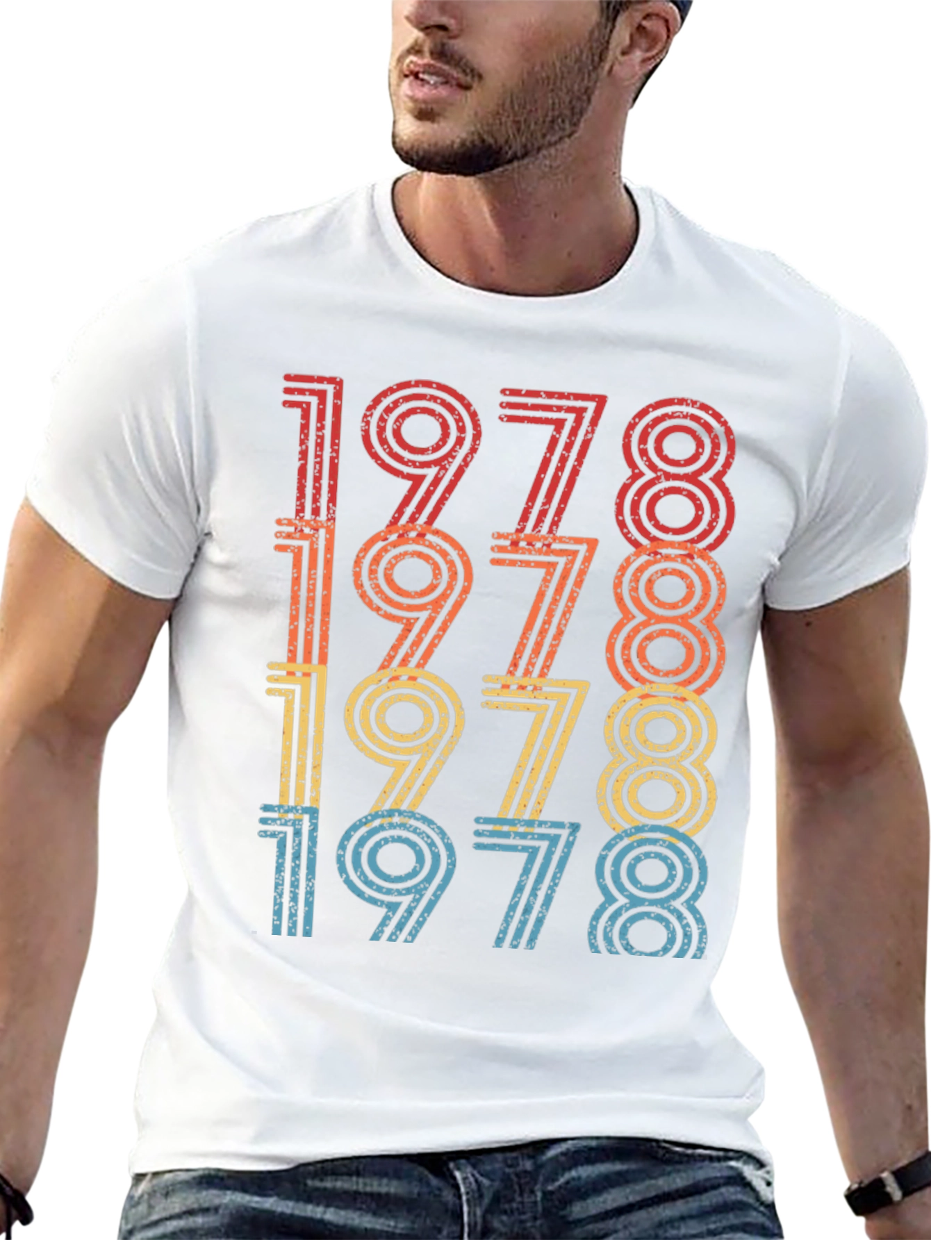 Retro 1978 Birthday Graphic Tee