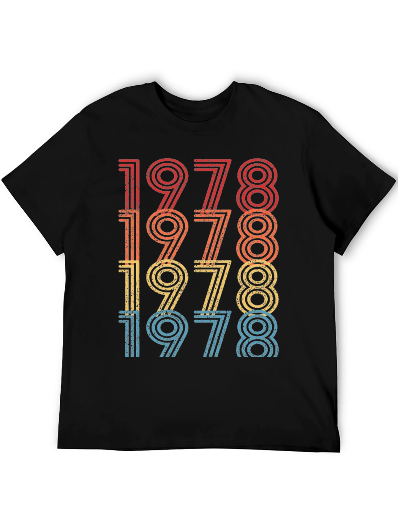 Retro 1978 Birthday Graphic Tee