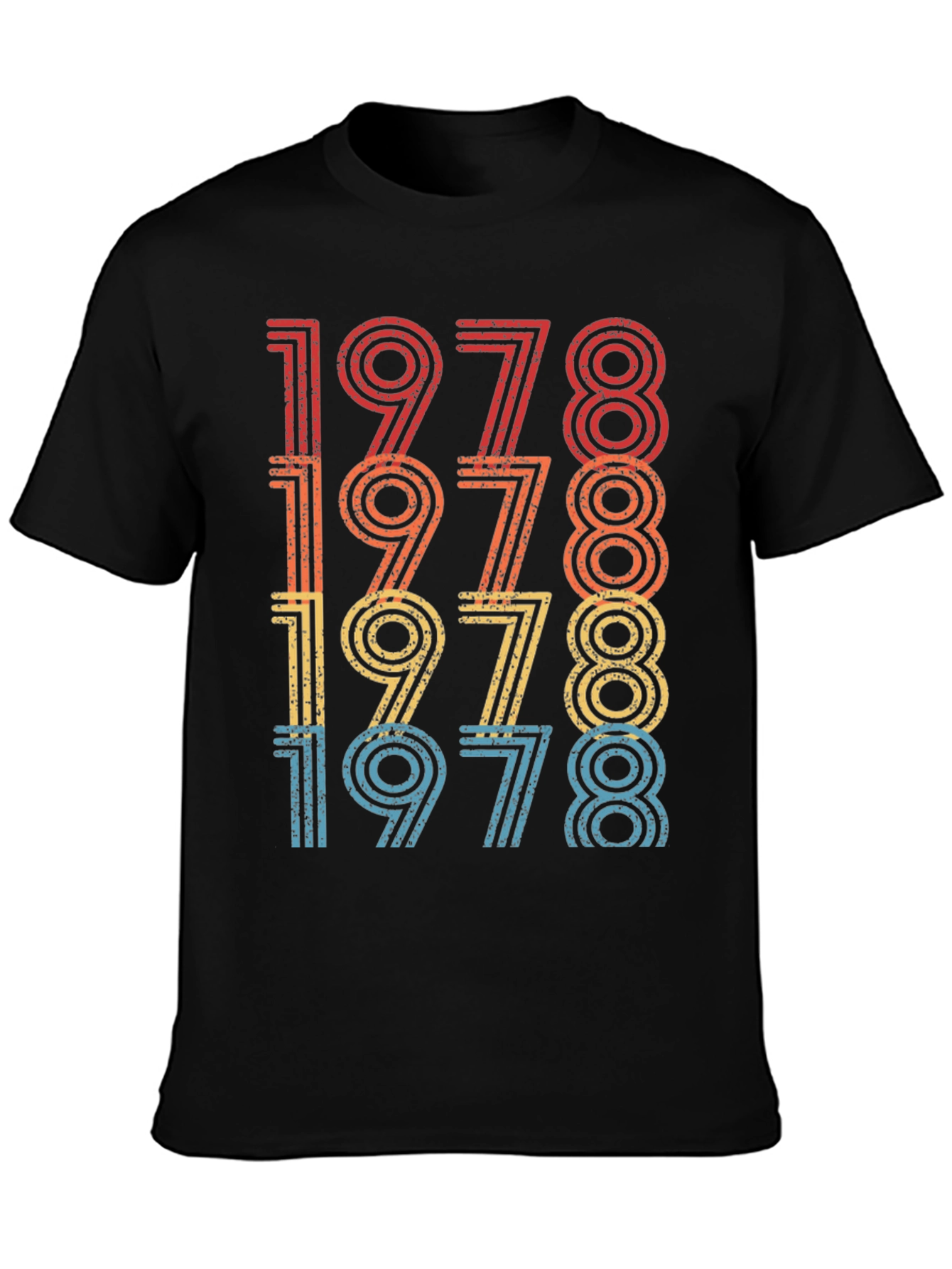 Retro 1978 Birthday Graphic Tee